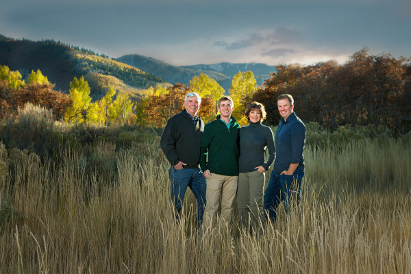 Walsh family portraits in Fall of 2011 in Park City, Utah